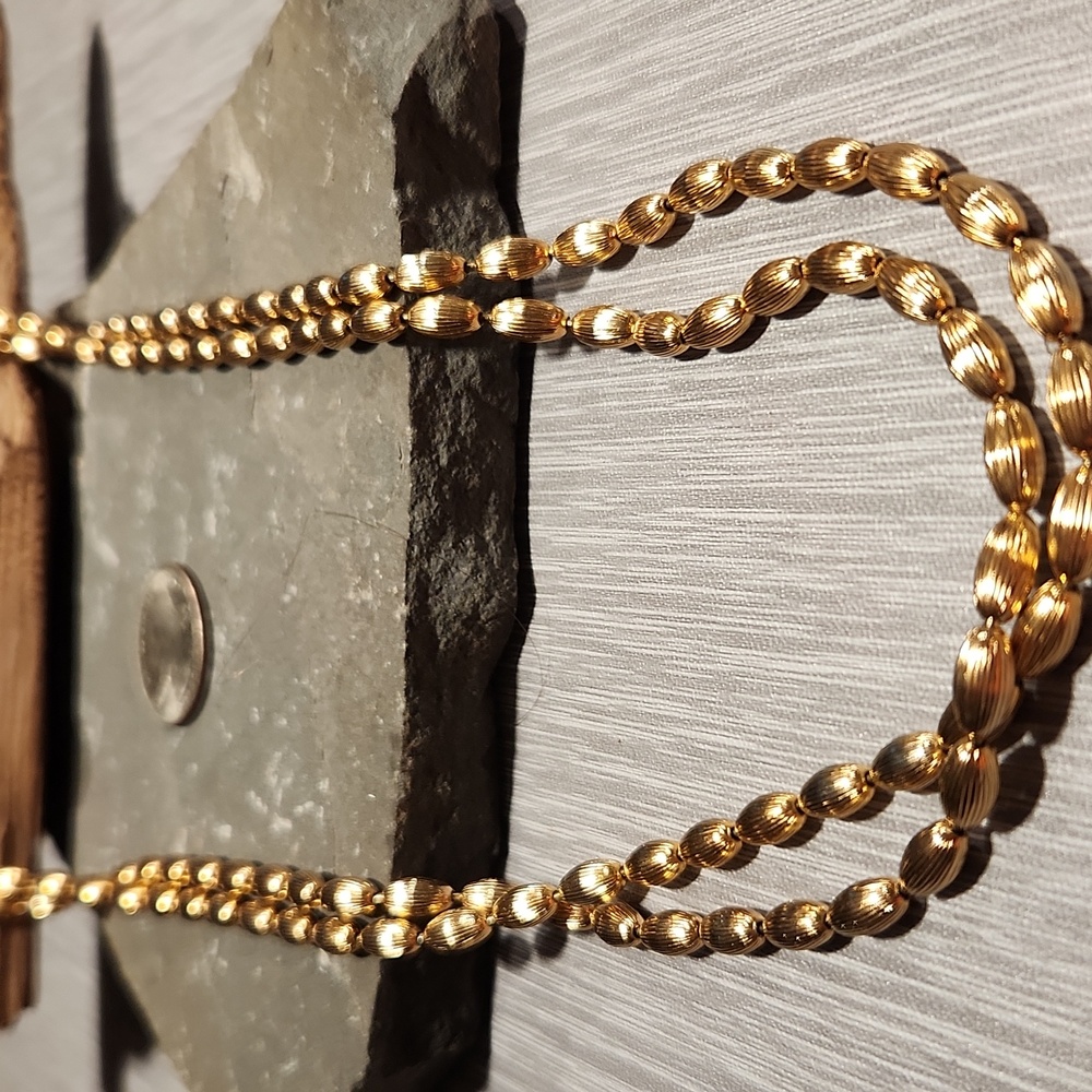 Vintage Napier Goldtone Necklace EUC